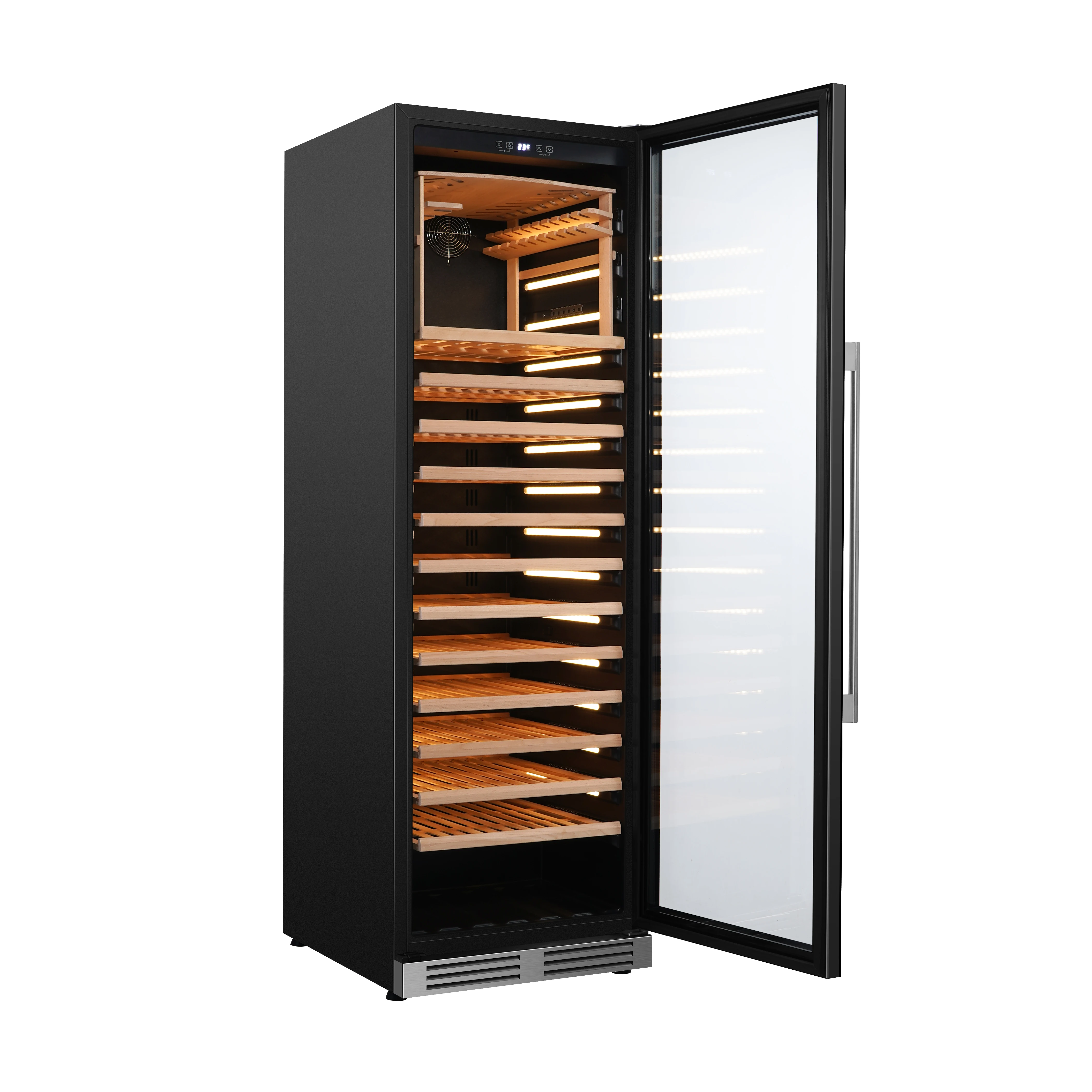 450L Quiet Large Red And White Wine Stand Alone Wine Refrigerator Chiller wine cooler fridge refrigerator cabinet