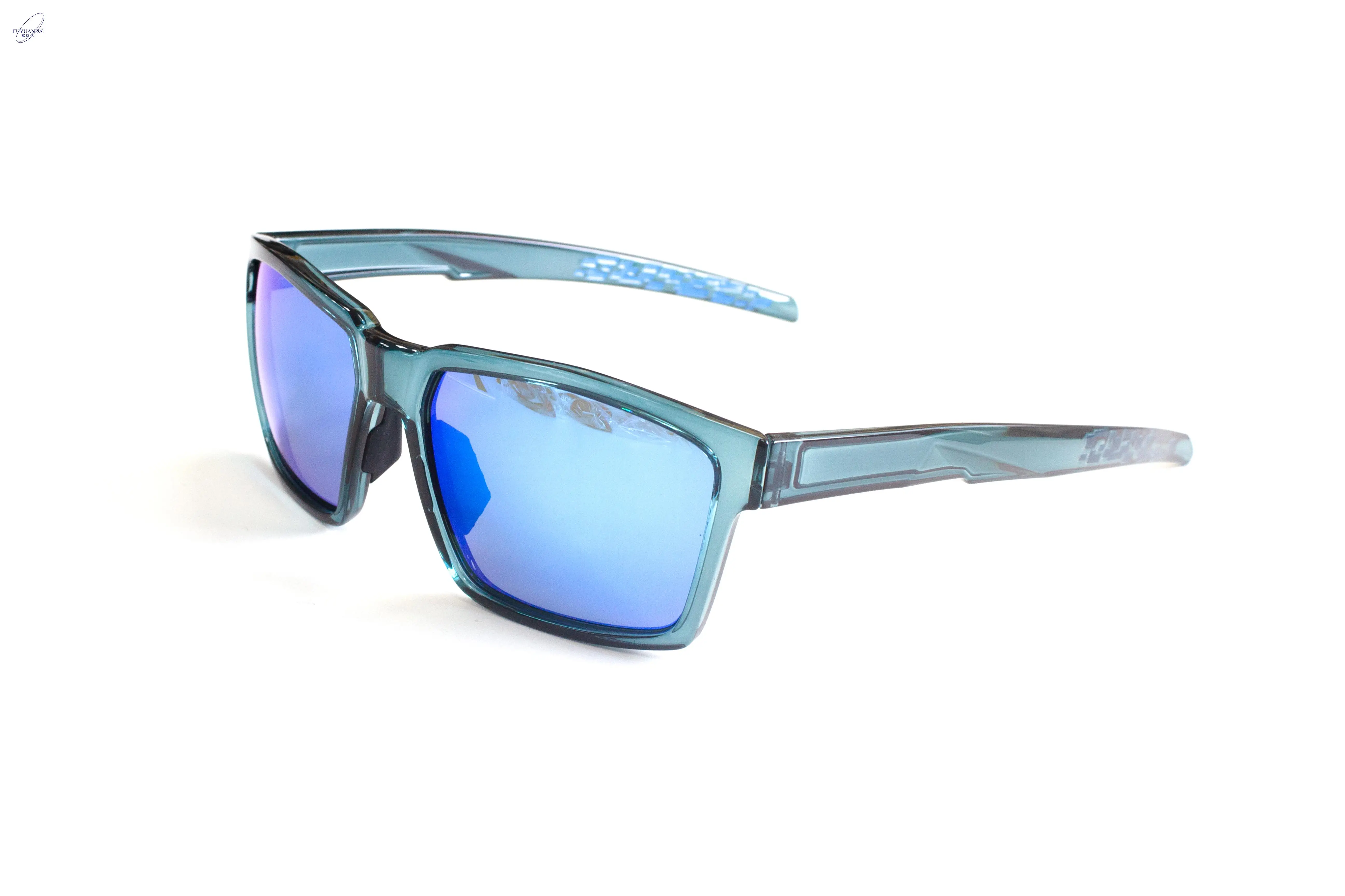 Black Square Anti-Tracking Spy Sunglasses with Rear View Gear Toy Spy Glasses with Sun Feature and Logo on Lens