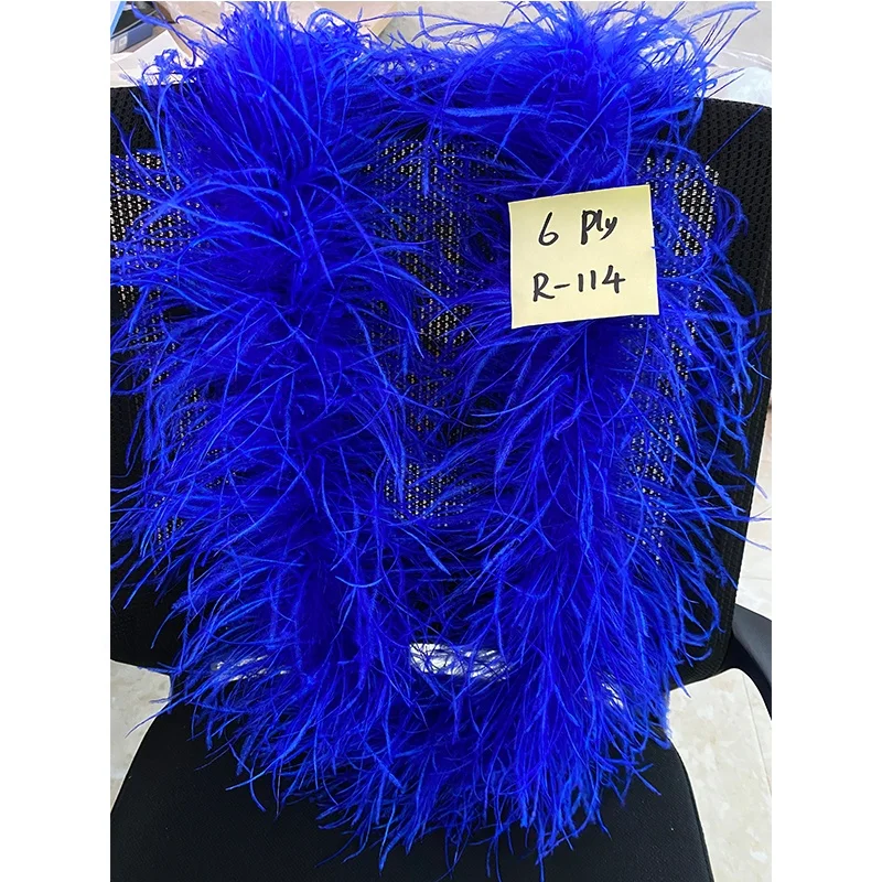 Ostrich Feather Boa 10 plys Fluffy Boas Ostrich Feathers for Performance Wedding Party Dress