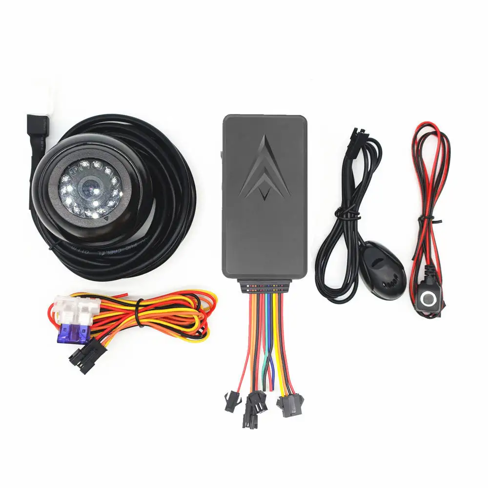 4G Anti-Theft CA005 Car GPS Tracker with Fuel Sensor External Camera & Voice Monitoring Highly Scalable