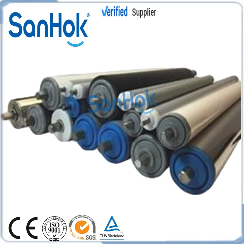 High quality Non-powered roller  conveyor stainless steel roller drive shaft galvanized
