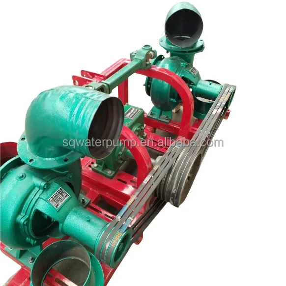 70HP Tractor pump set 100BP-80-260 4 inch High pressure Diesel irrigation pump