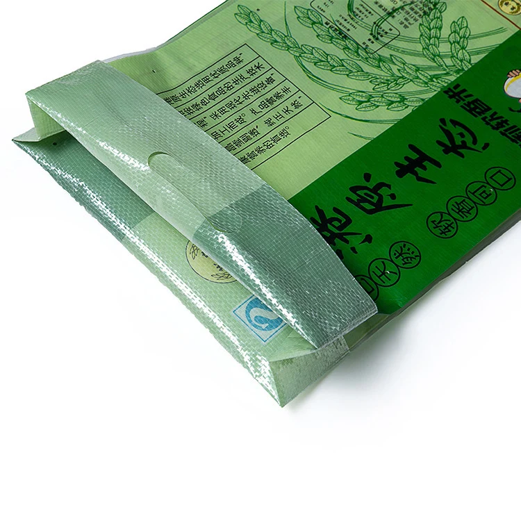 2024 PP 50kg 5kg 25kg 100kg 50lb 20 pouch packaging plastic bag wheat flour PP woven sack for poultry feed white sugar bag rice