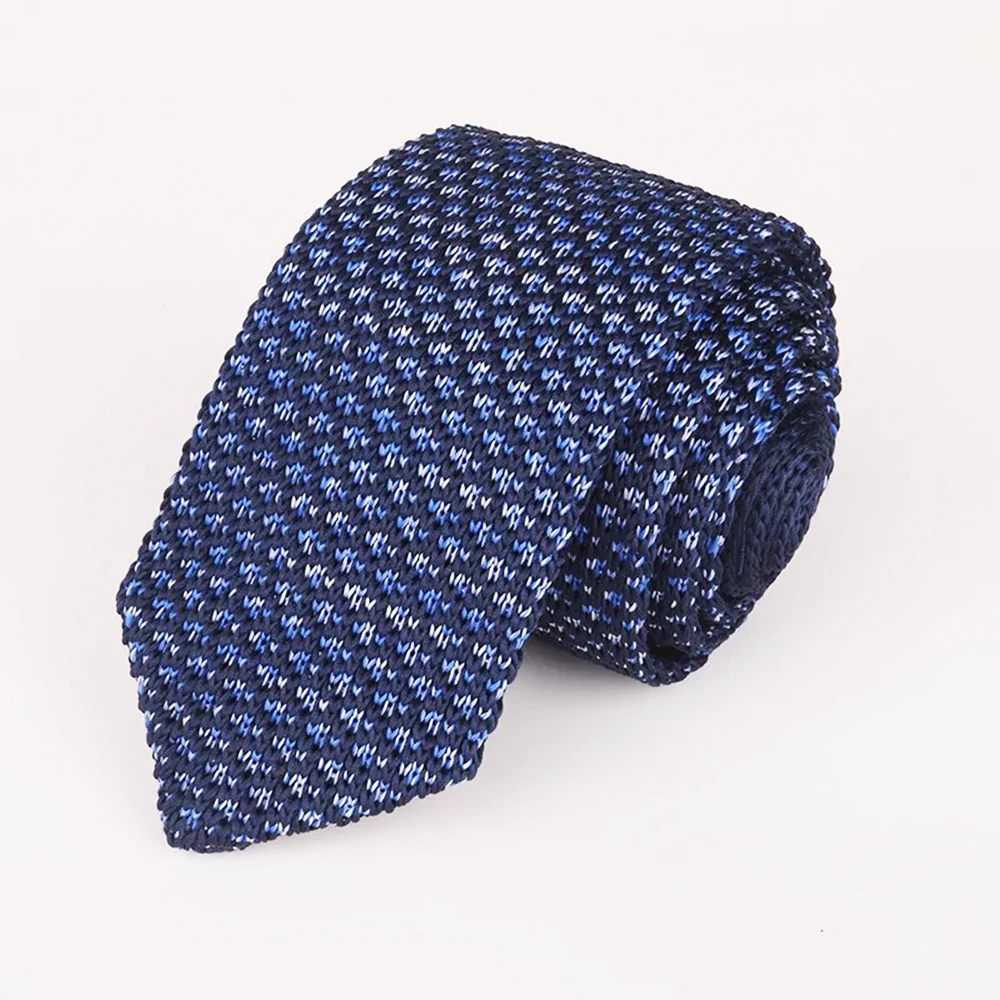  2019 мужские модные галстуки вязаные с индивидуальным рисунком