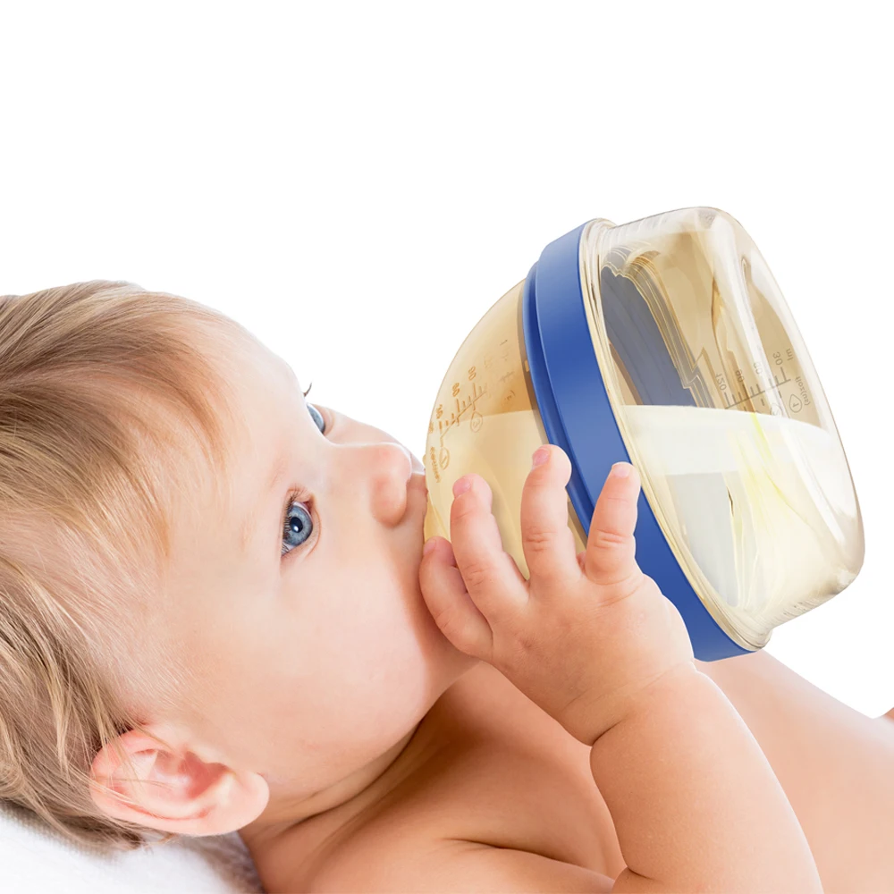modern like mom breast nipple strong sealing performance 120ml non toxic silicone squeeze feeding new born baby milk bottle