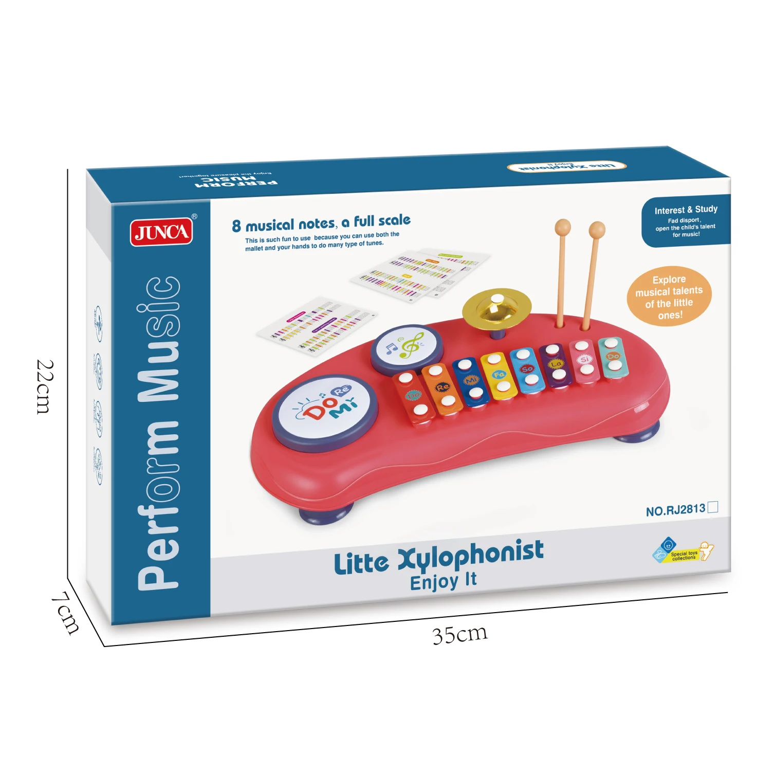 baby Musical Piano Toy Musical Keyboard Piano Set Infant Early Educational Instrument Learning for Boys Girls Birthday Gift