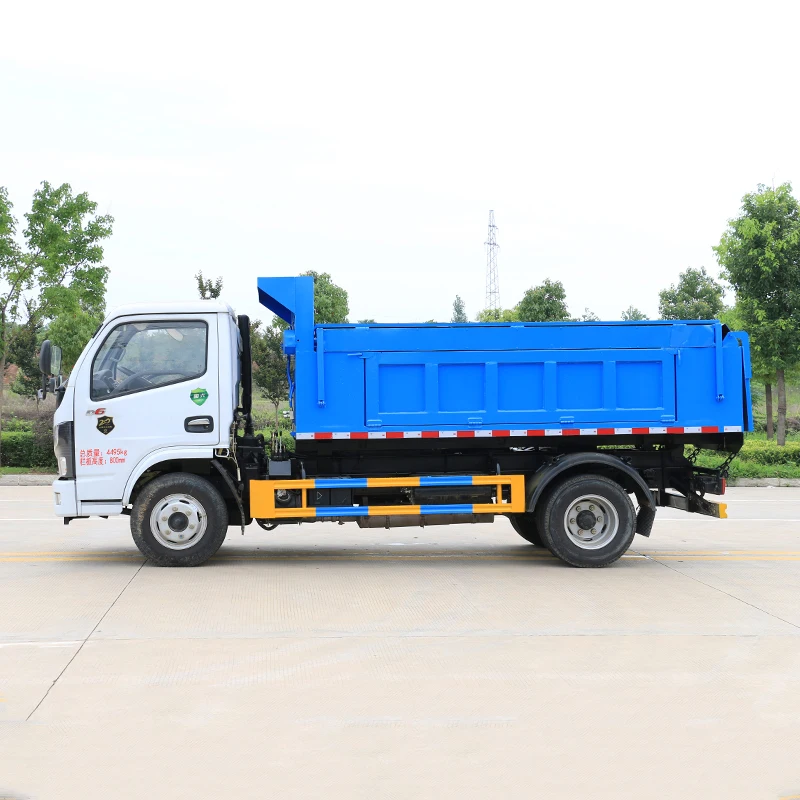 Direct Sale Diesel Eu4 Dump Truck  4x2 dump truck Municipal Sanitation Garbage Transfer Vehicle