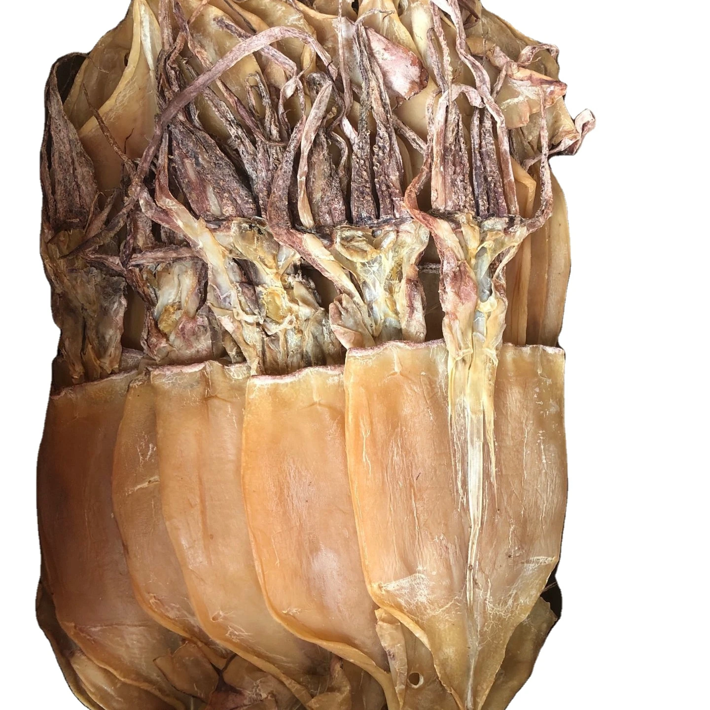 Dried Squid Dry Illex Skinless Cleaned Squid Wholesale