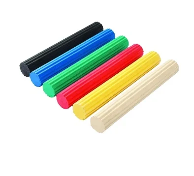 Hot Sell Silicone Fitness Bar Resistance Twist Hand Exercise Flex Bar/ Silicone Theraband Elbow Flex Bar