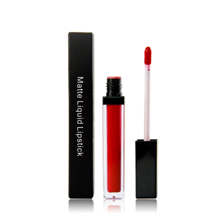 43 цвета Очаровательная популярная веганская стойкая Матовая жидкая помада