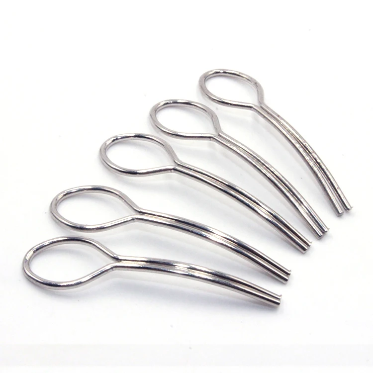 OEM factory custom metal stainless steel wire forming bending springs with different shape wire form Spring Clip