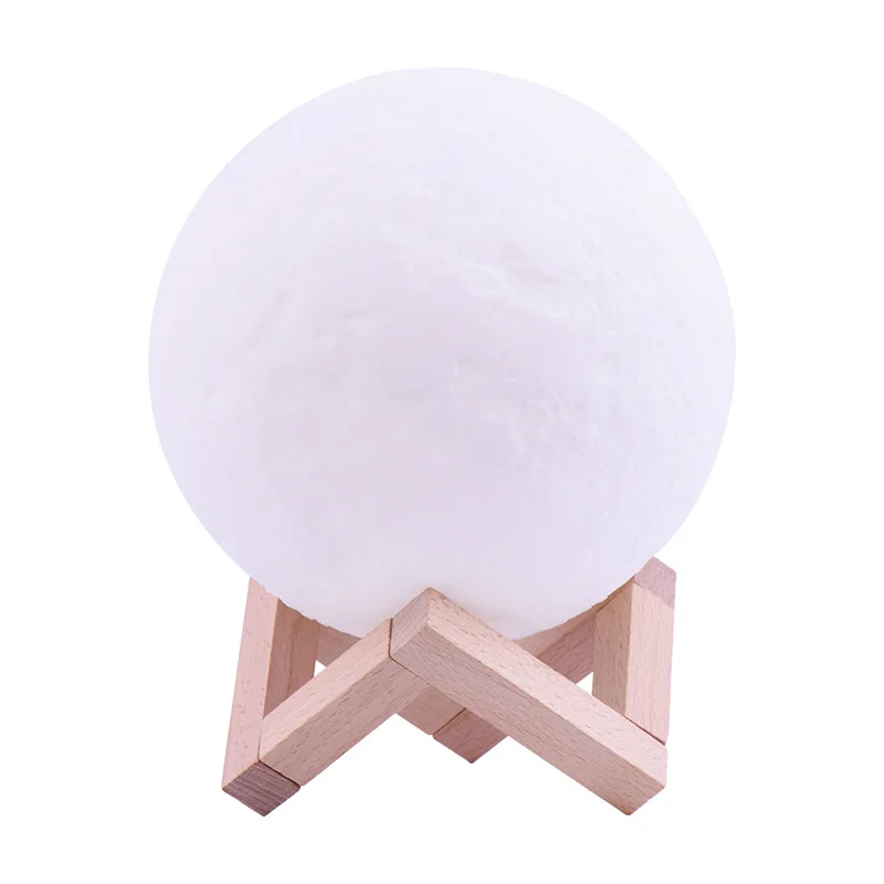 Multicolor Home Decoration Customised Table Lamps Touch Mood 3D Led Sensor Light Lamps Night Moon Light Night