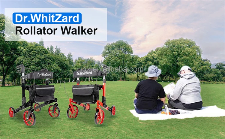 HEPO High quality Assist mobility walkers, rollators & accessories rollators for seniors lightweight with seat foldable