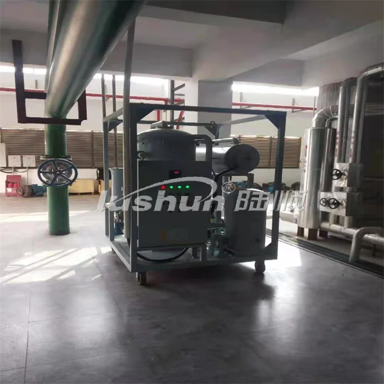 hydraulic lube oil cleaning equipment turbine engine lubricating oil filtration purification machine price