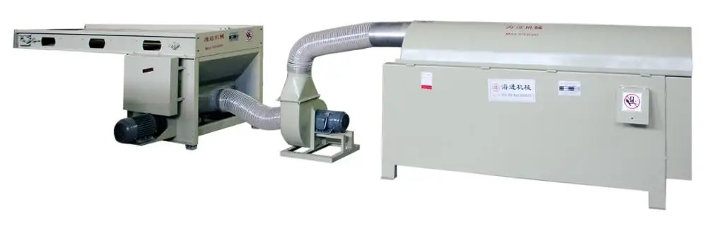 Automatic pearl cotton and filling machine