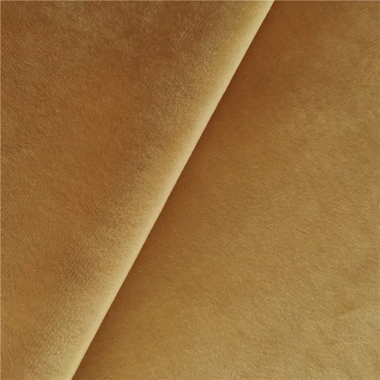 Super soft 100%Polyetser velvet fabric Holland popular For sofa curtain home