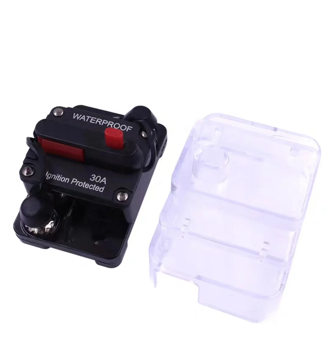 Car Fuse Resettable Inline Circuit Breaker for Car Radio Audio (30A), 12V 30A Integrated Circuits Stock lc chips Bom Supplier