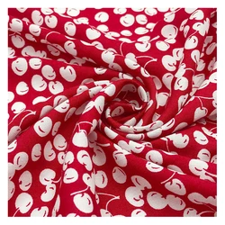 Оптовая продажа, высококачественная ткань из искусственного шелка с индивидуальным принтом «Challis», 100%