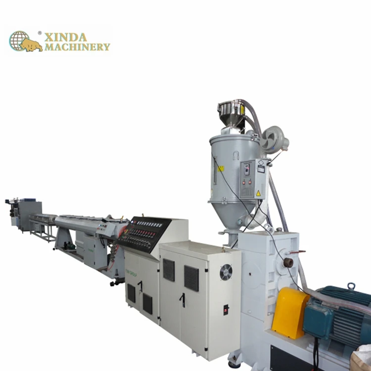 Water Plastic Pipes Manufacturing Machines Ppr Pe Pipe Extrusion Production Line Making Machine