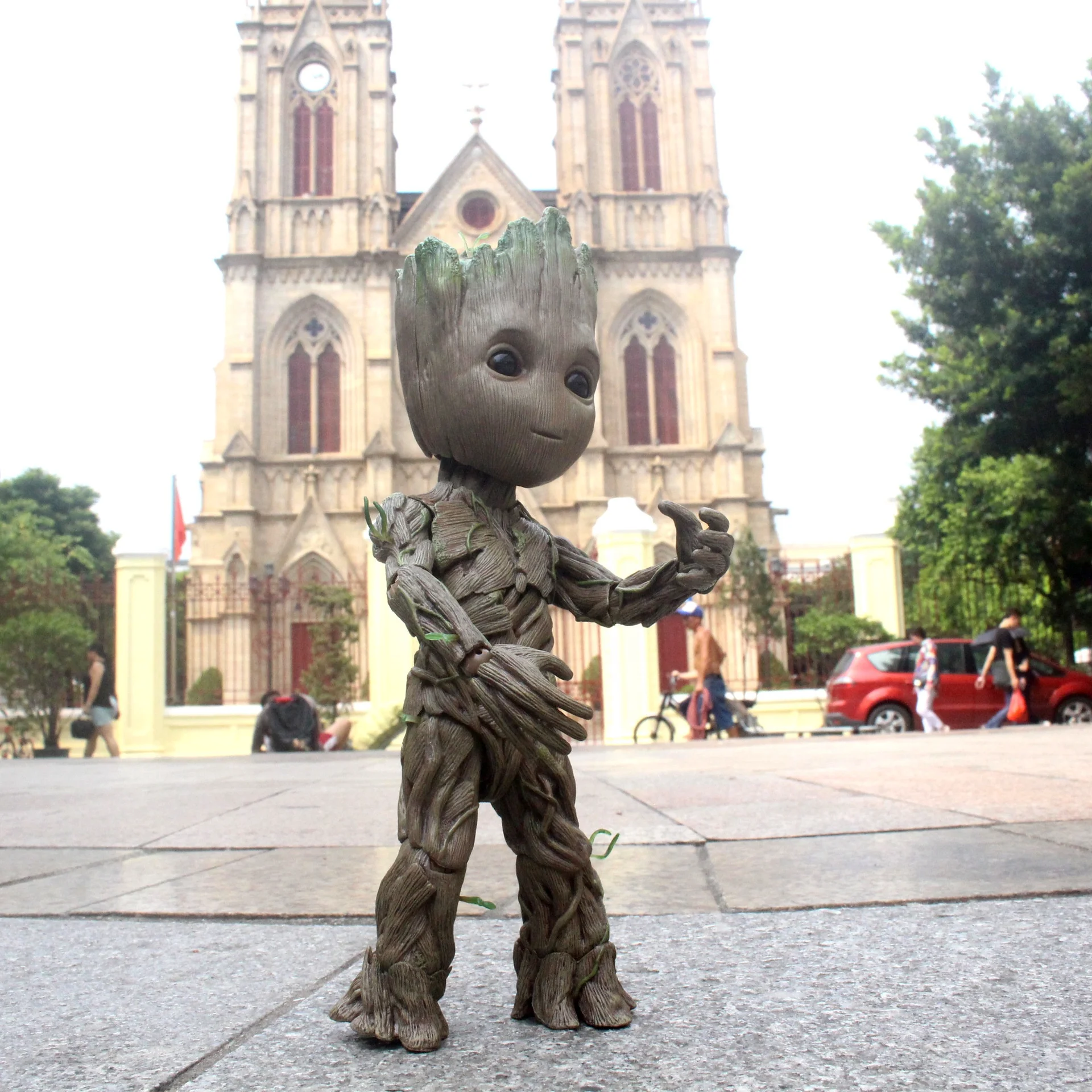 Guardians of the Galaxy groot Tree human baby  movable boxed hand model Marvel movies Action figure model toy