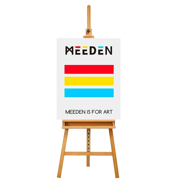MEEDEN Professional Adjustable Wooden Drawing Painting Easel Stand Art Easel