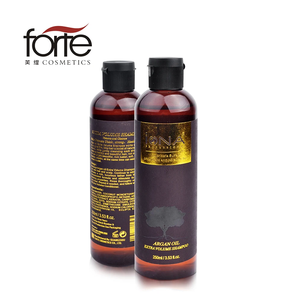 OEM Private Label High Quality Factory Direct Sale 250ml Argan Oil Moisture Repair Shampoo for damaged hair