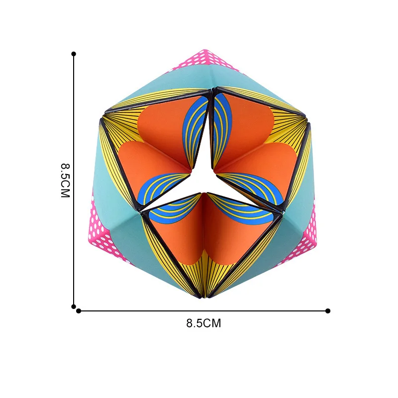 Magic Cube combo Infinity Cube Toy Transforming Geometric Puzzle 3D Fidget Stress Anxiety Relief Magic Cubes