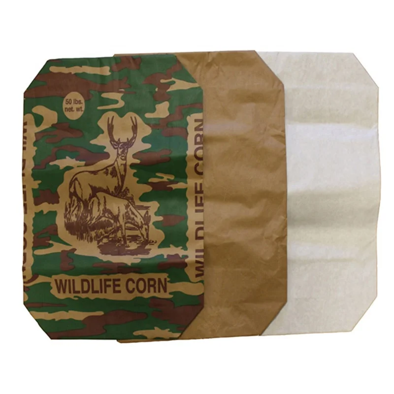 Import Goods From China Recyclable Waterproof Logo Kraft Paper Bag For Cement Kraft Paper Bag Logo 25kg40kg50kg paper sack