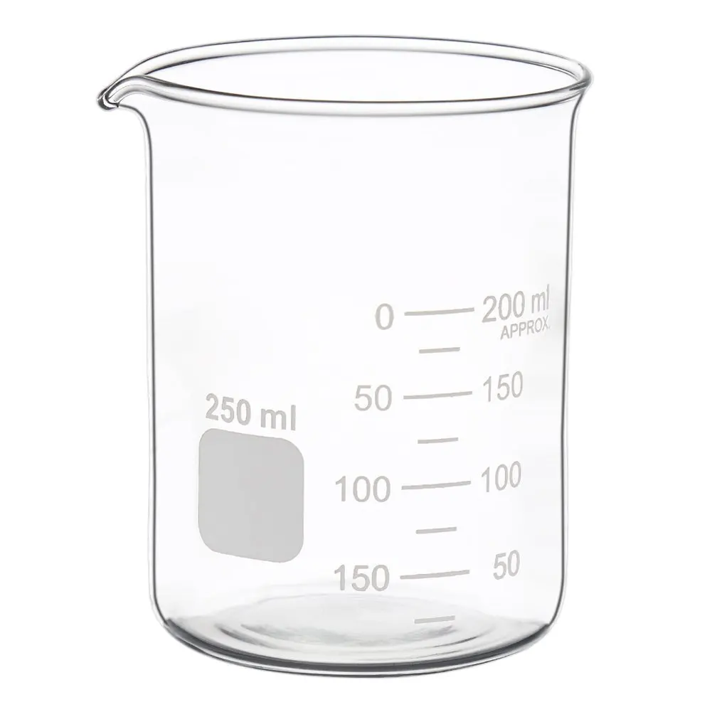 400ml beaker transparent glass beaker with handle