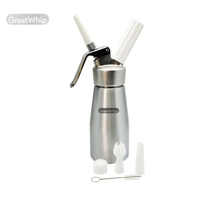 GreatWhip Efficient Dessert Tool Whipped Cream Chargers Cream Charger Aluminum Dispenser