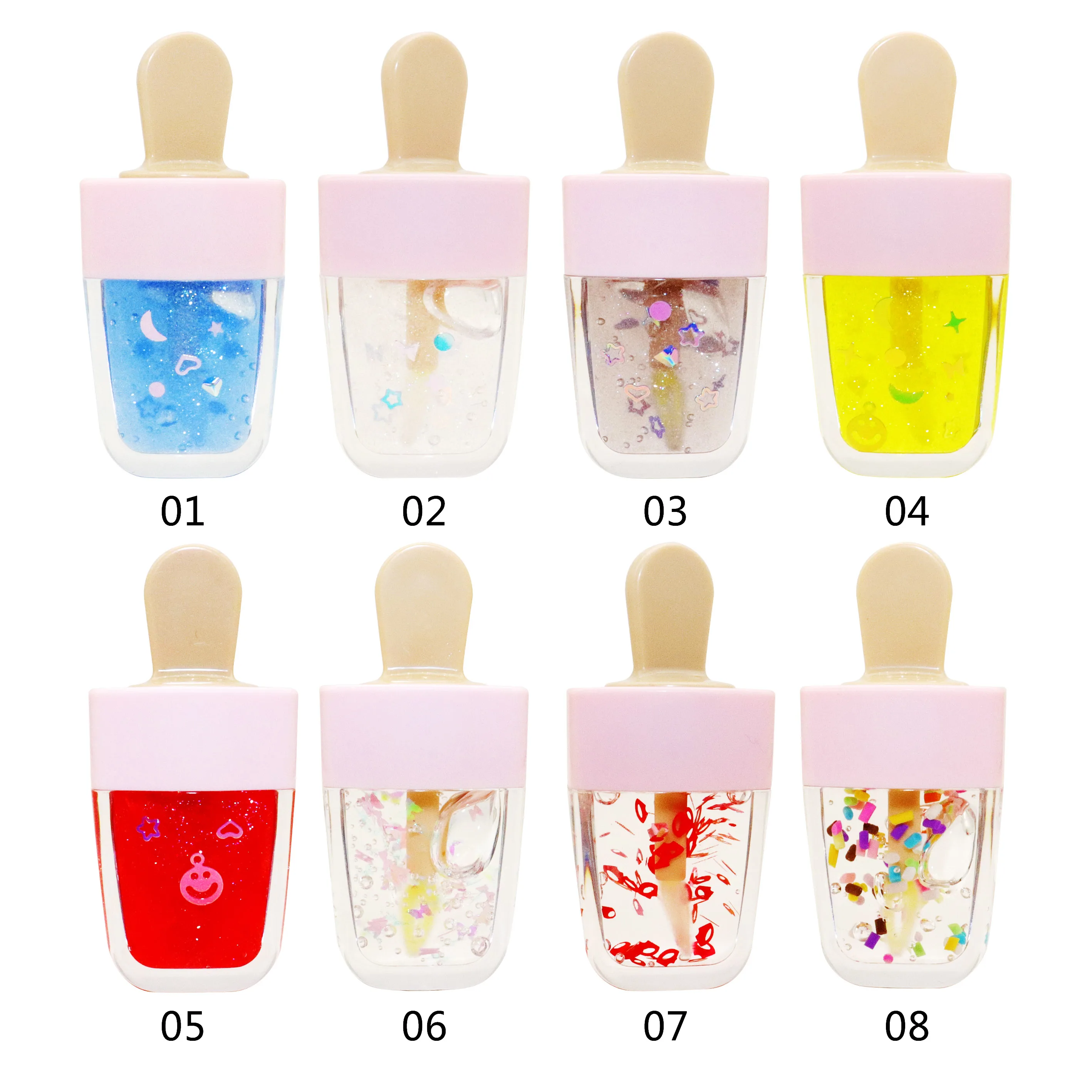 Private Label Vegan Fruit Flavored Hydrating Moisturizing Lip Plumper Long Lasting Lip Gloss Flavoring Oil