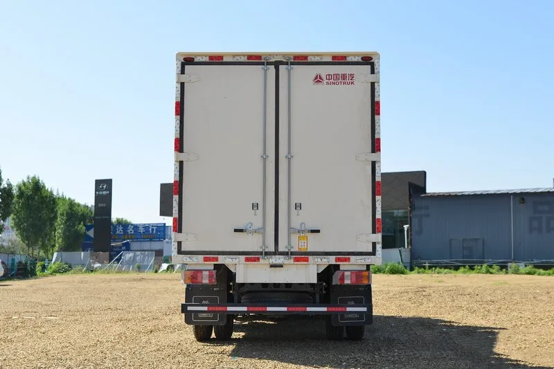4x2 SINOTRUK HOWO light duty cargo truck 6 Tonne Van Truck