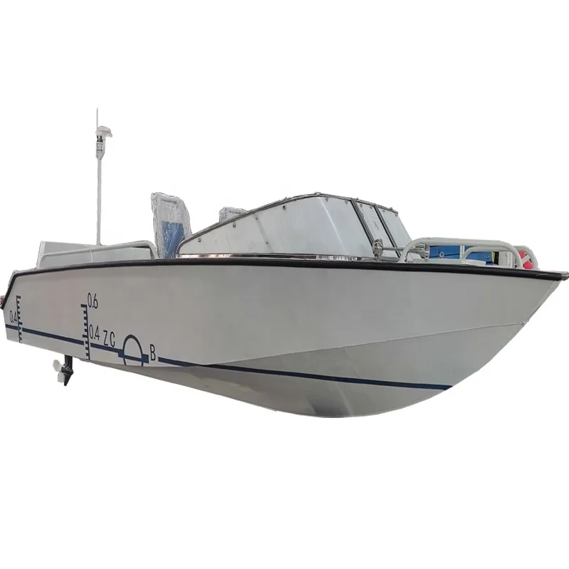 China manufacturer welded Aluminum work boat speed yacht fishing boat for sale