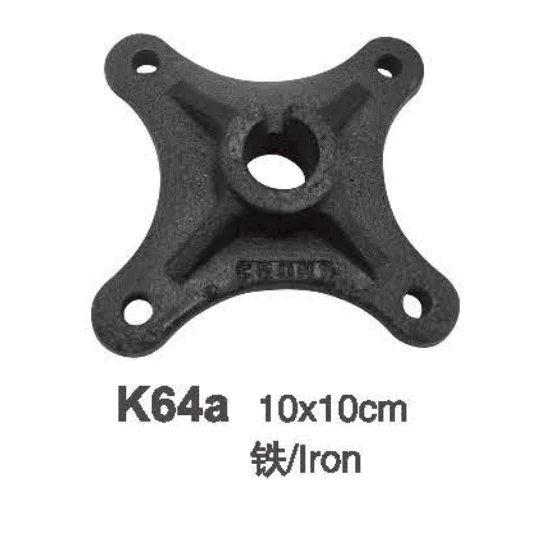 Foshan Barber Chair Accessory Chassis Salon Chair Aluminium Connecting /Connector parts for Barber Chair