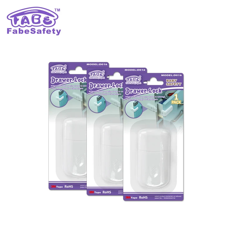 top selling products in alibaba for kids Baby Furniture Sliding Wardrobe Latches/Baby Drawer Lock Abs Drawer Locks