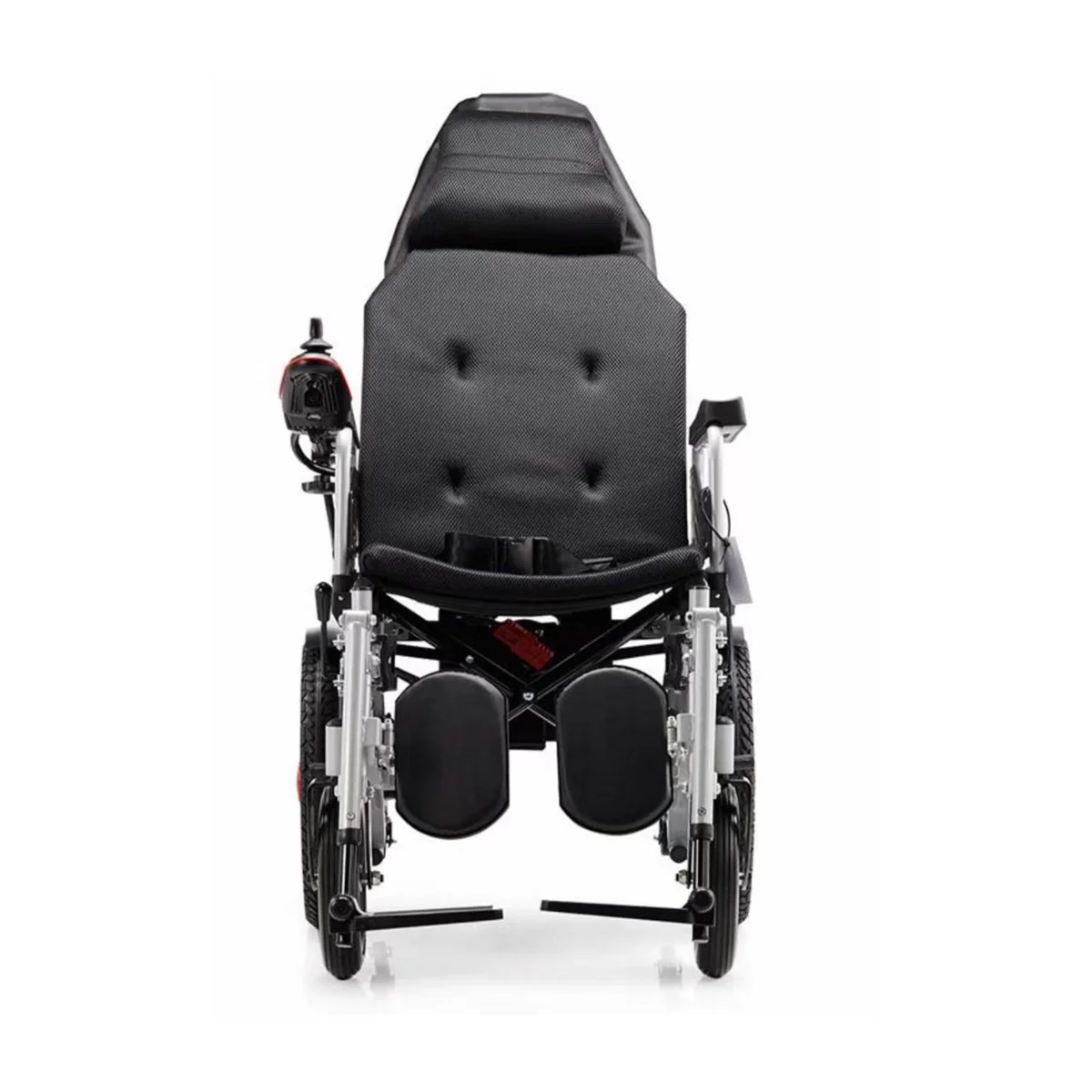 Electric Wheelchair D09 180kg Capacity Foldable Portable Lithium Battery Power Wheelchair for Elderly