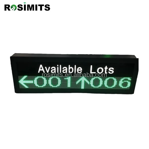 Parking guidance led indicator Waterproof LED Display Screen For Parking Guidance Solution