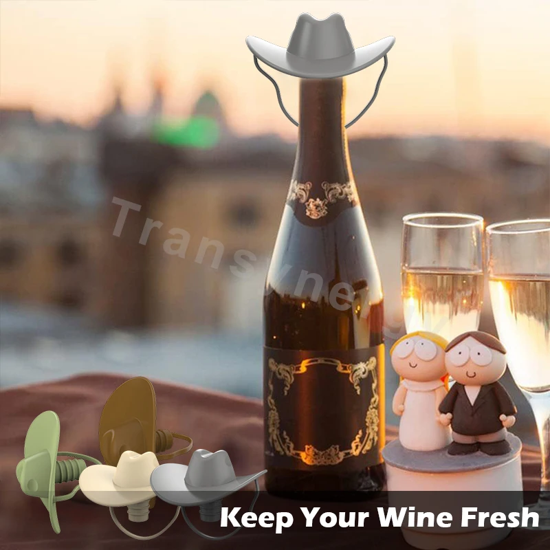 Reusable Silicone Wine Stoppers for Wine Bottles Beverage Bottle Stoppers Leakproof Sealer Champagne Beer Bottle Cap Bar Tools