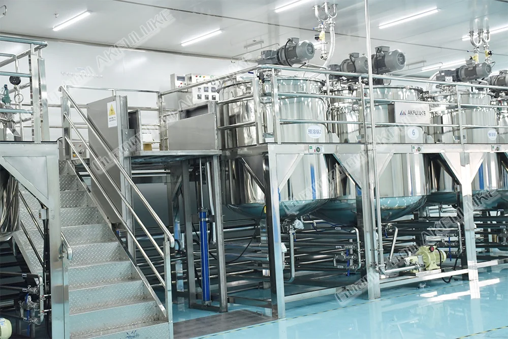 FULUKE SUS316 emulsion mixing tank and material tank machine processing machinery mayonnaise making machine reactor tank