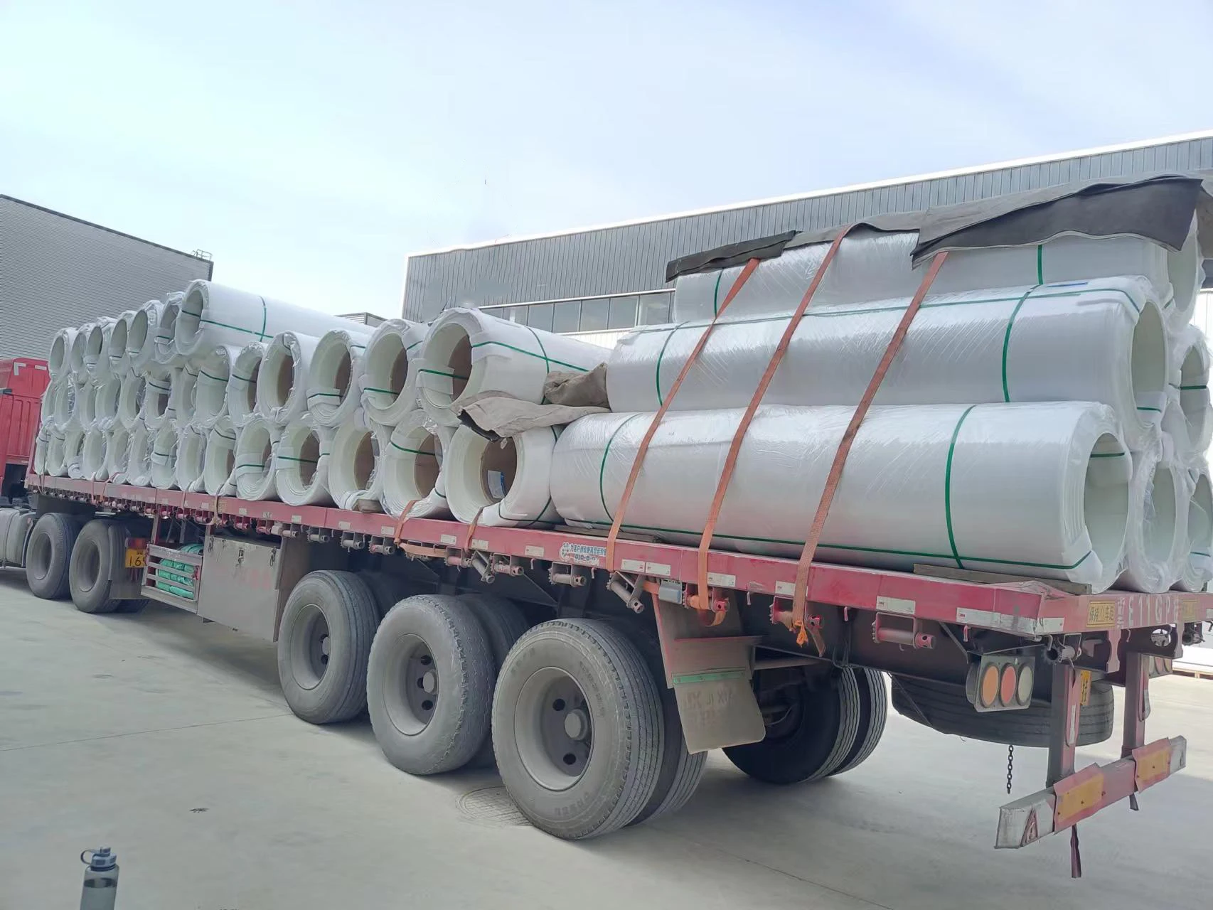 Insulate 4x8 fiberglass plastic sheet frp panel for truck body and wall pack in roll