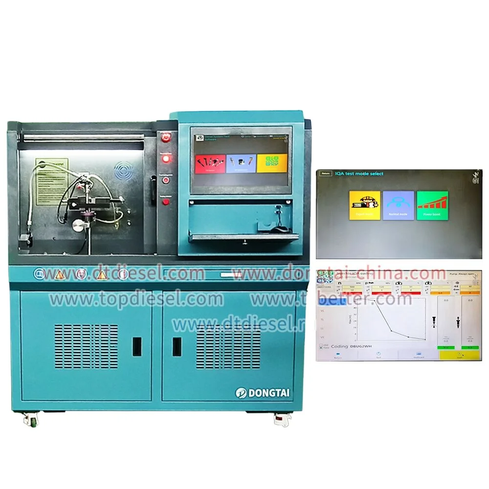 Common rail injector test bench-CR518 could test CRIN 4.2 Injectors for example Bosch 0445120287 0445120288 0445120298