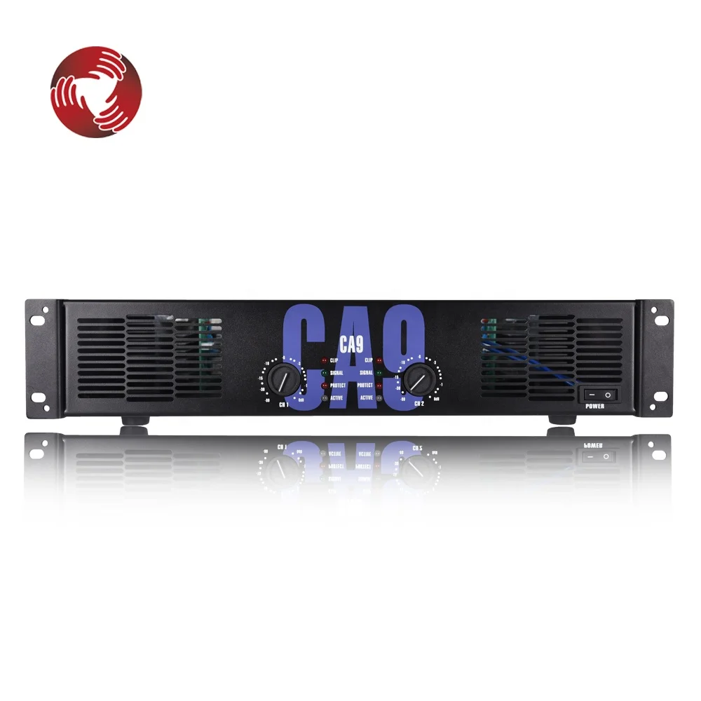 Профессиональный усилитель мощности звука ca9 700
