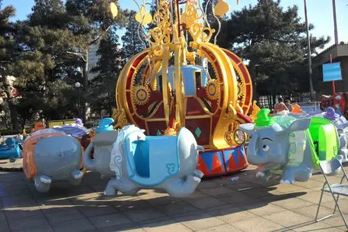 Best Popular! Carnival Rides Sale Flying Elephant/China Theme Park Equipment Divine Dumbo Rides for sale