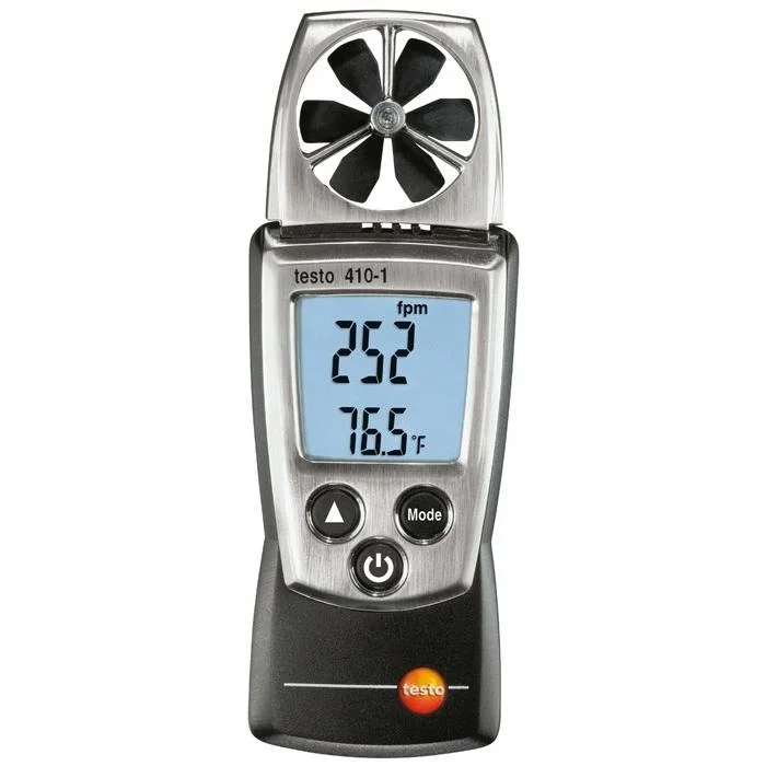 Компактный Анемометр brandnewTesto 410-1 с калибровочным
