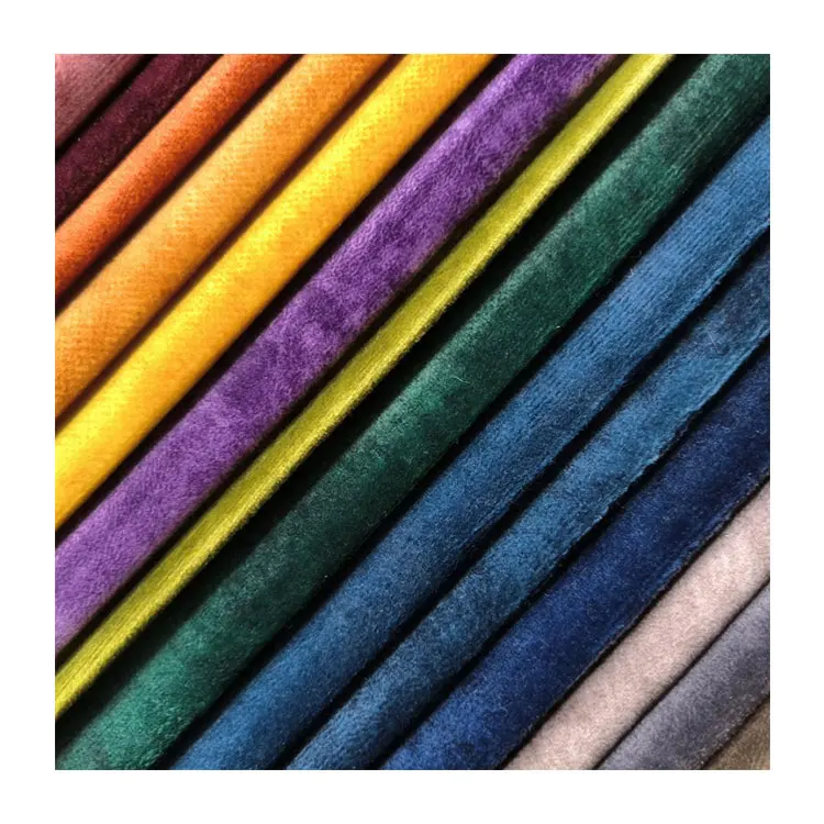 Home Velvet Custom Digital Print Fabric Sofa Fabric Printed Velvet Print Fabric