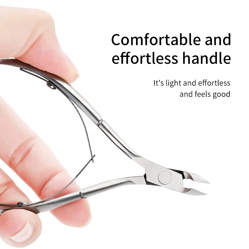 Stainless Steel Professional Disposable Podiatry Ingrown Nail Cuticle  Nipper Nail plier