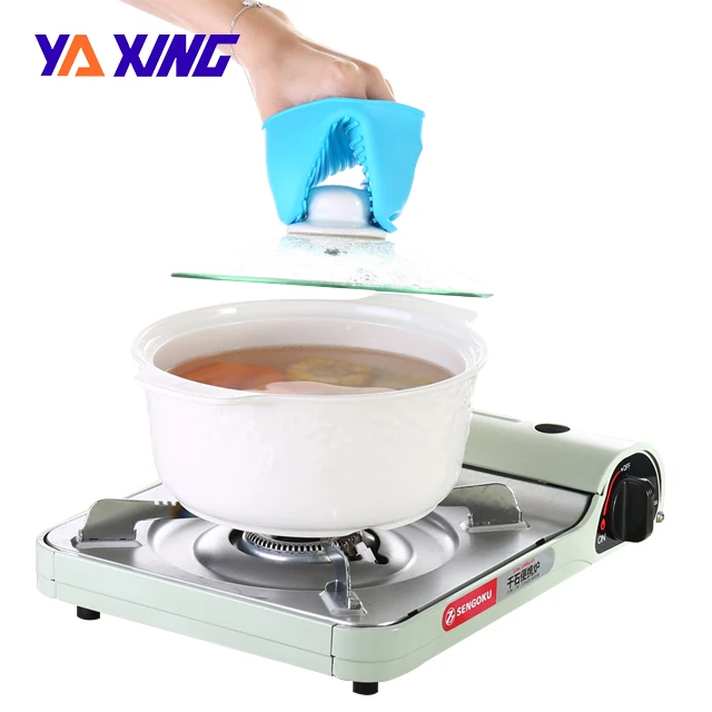 Heat Resistant Silicone Glove Microwave Oven Mitts Anti-slip