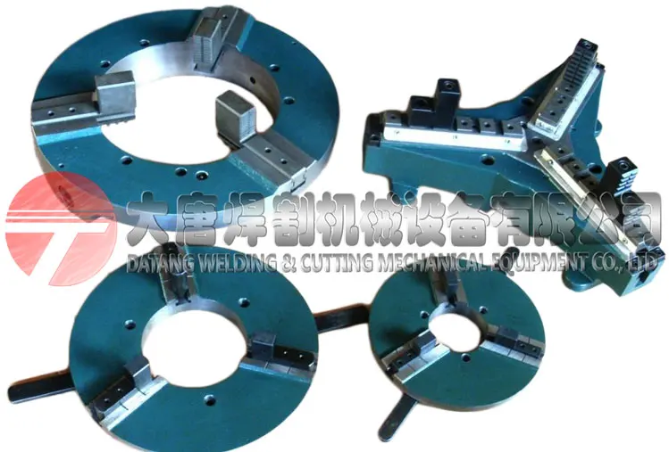 High-Performance 3 Jaw 4 Jaw Steel Welding Chuck for Industrial Positioner Workpiece Clamper Automatic MIG Welding Mode