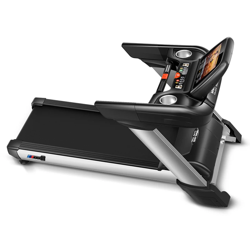 OEM Treadmill Factory YPOO Commercial Treadmill 58cm Belt Semi Commercial Treadmill Gym Equipment TFT Screen