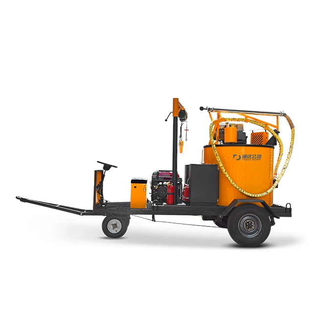 New Reliable Asphalt Road Construction Equipment Walk-Behind Bitumen Spraying Machine with Crack Sealing Features
